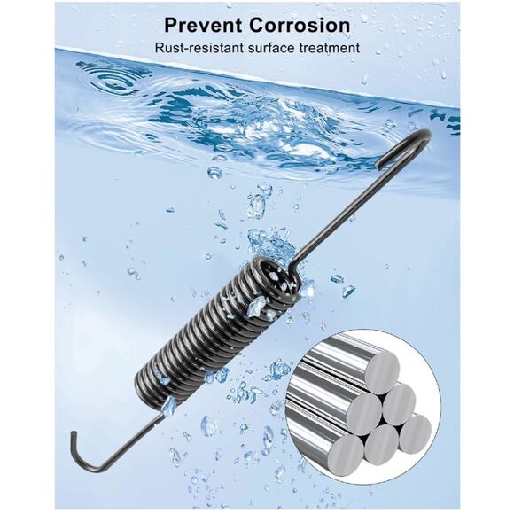 2 Pcs 4970FR2084Z Washer Suspension Hinge Spring Fit for LG Kenmore and More - Picture 5 of 6